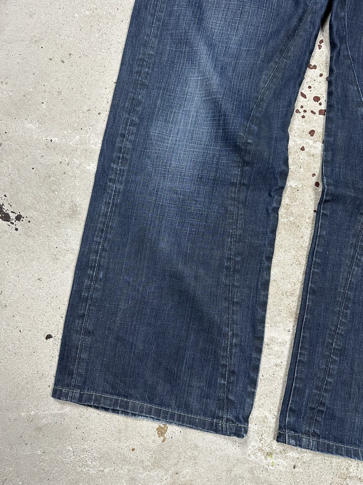 G-Star × Japanese Brand × Vintage Vintage Y2K G Star Raw Baggy Radar Cover Loose Denim Pants Size US 32 / EU 48 - 4 Thumbnail