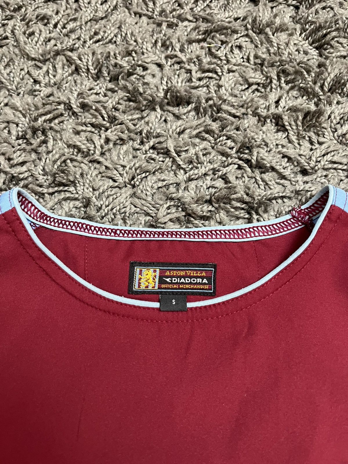 Diadora 2003 Aston Villa Home Kit - Rare Rover Sponsor - Diadora Size US S / EU 44-46 / 1 - 7 Thumbnail