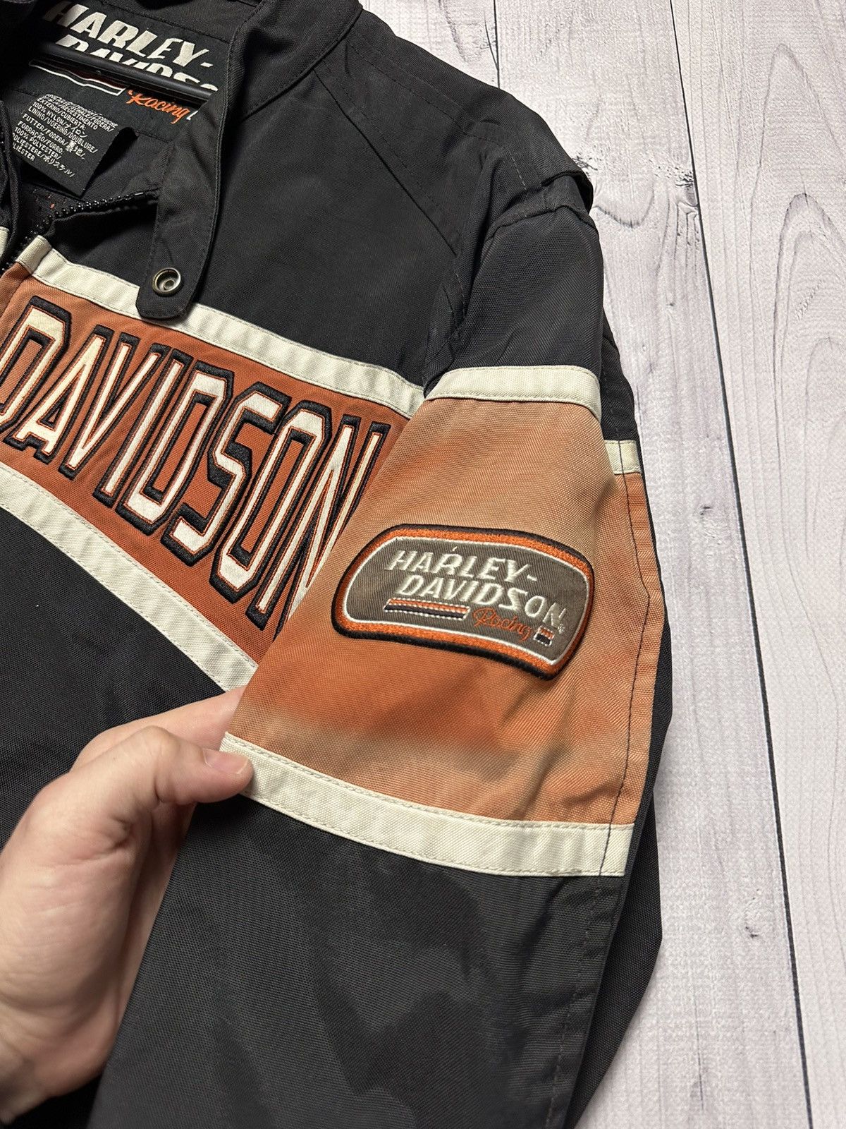 Harley Davidson × Vintage Vintage Harley Davidson racing jacket size L Size US L / EU 52-54 / 3 - 6 Thumbnail