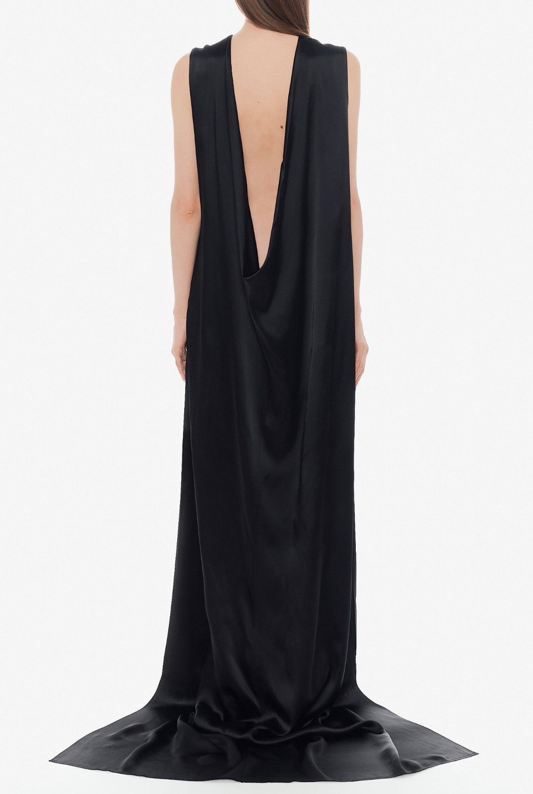 Ann Demeulemeester Last Ann Demeulemeester Fida Open Back Fluid Satin Dress Size M / US 6-8 / IT 42-44 - 4 Thumbnail