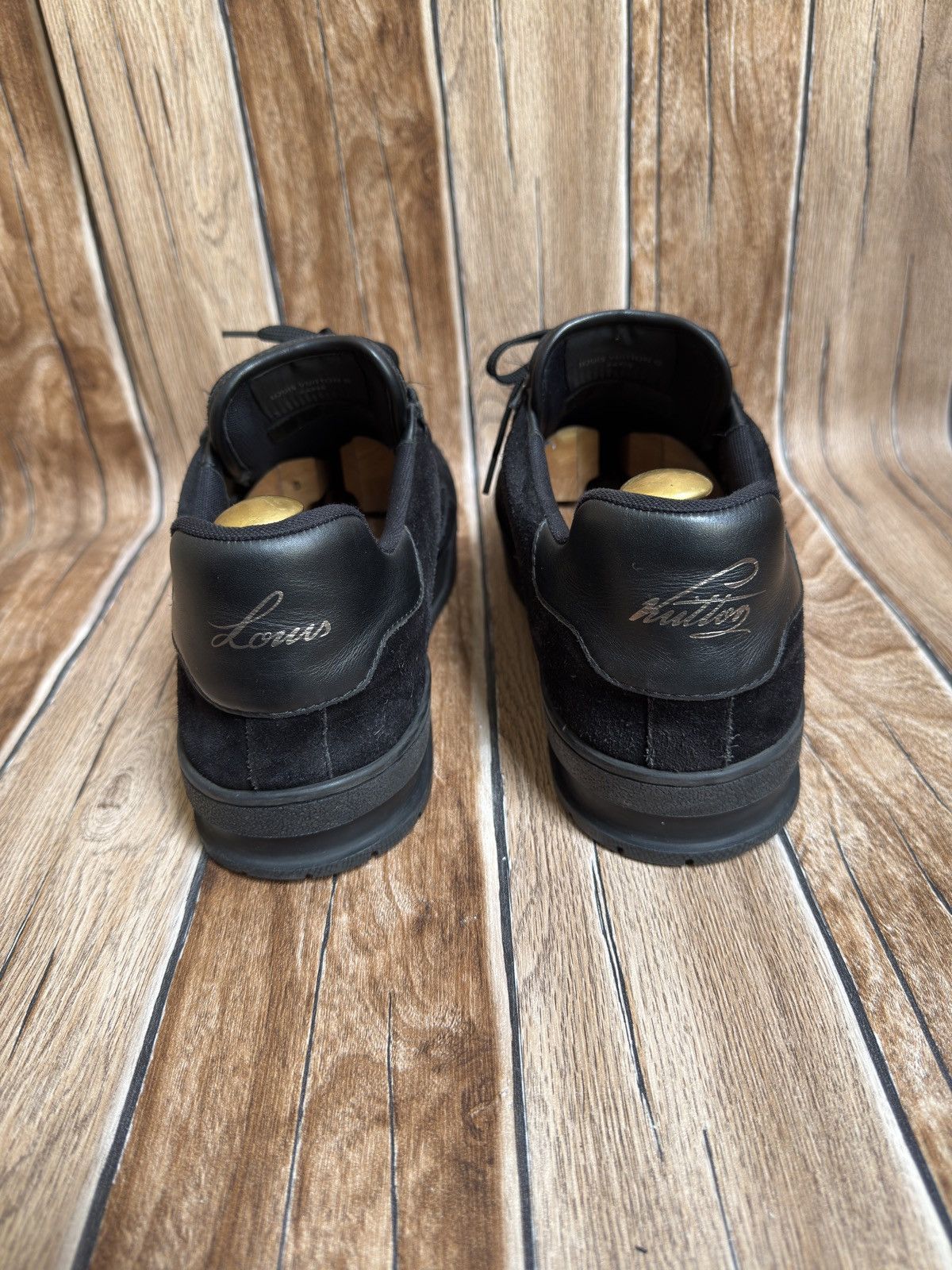 Louis Vuitton Suede lv trainers Size US 10 / EU 43 - 15 Thumbnail