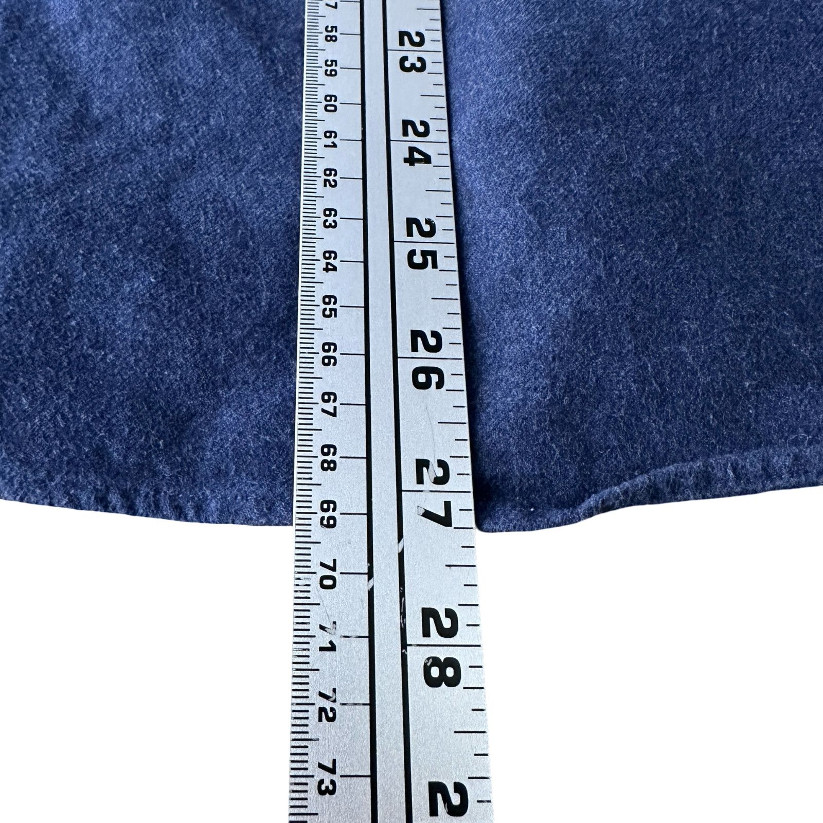 UNTUCKit Untuckit Flannel Shirt Men’s M Navy Blue Long Sleeve Cotton Size US M / EU 48-50 / 2 - 9 Thumbnail