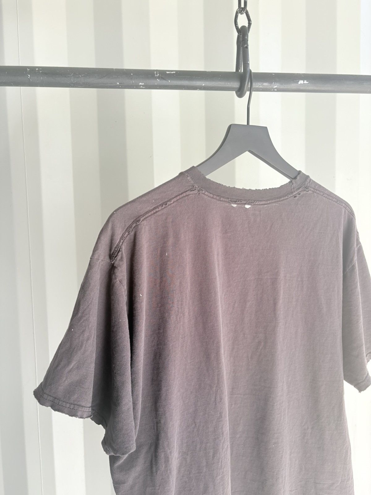 Vintage Vintage Blank Shirt Distressed Faded Grunge Thrashed Size US XXL / EU 58 / 5 - 9 Thumbnail