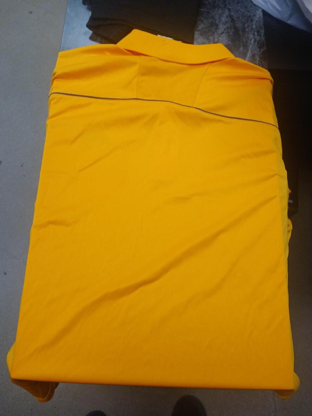 NBA NBA Team Apparel LAKERS Basketball Polo Golf Shirt GOLD Size ONE SIZE - 4 Thumbnail