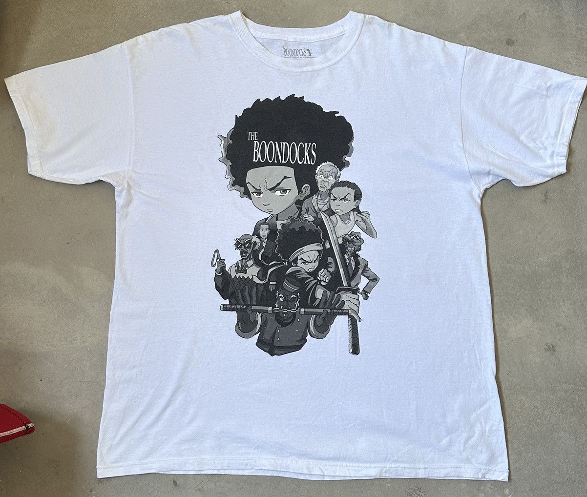 Vintage THE BOONDOCKS MOVIE TEE RAP Size US XL / EU 56 / 4 - 1 Thumbnail