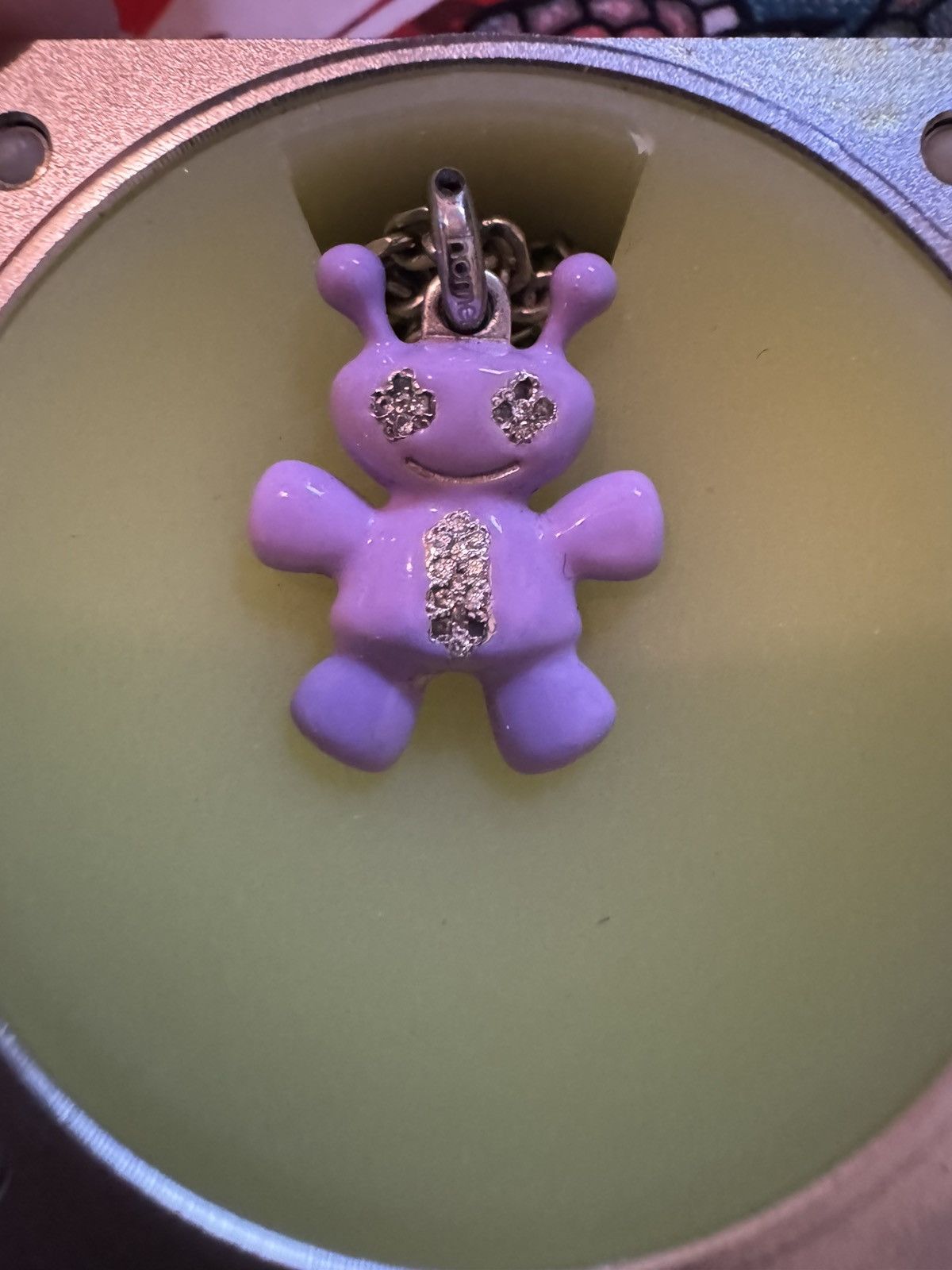 image of Frank Ocean x Homer Plus Doll Pendant Mini - Soba in Purple, Men's