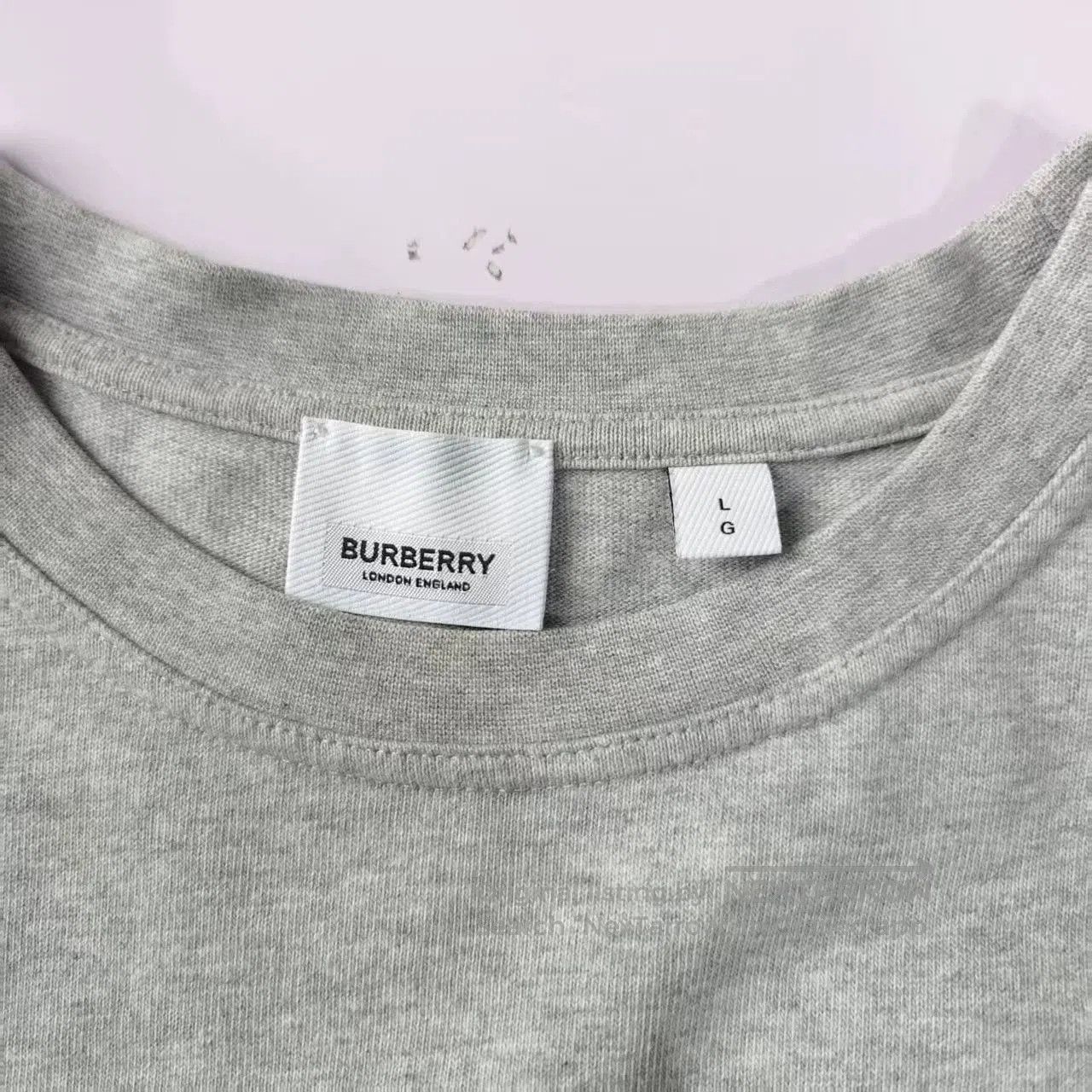 Burberry burberry two-piece style sweatshirt in gray. Size US L / EU 52-54 / 3 - 3 Thumbnail
