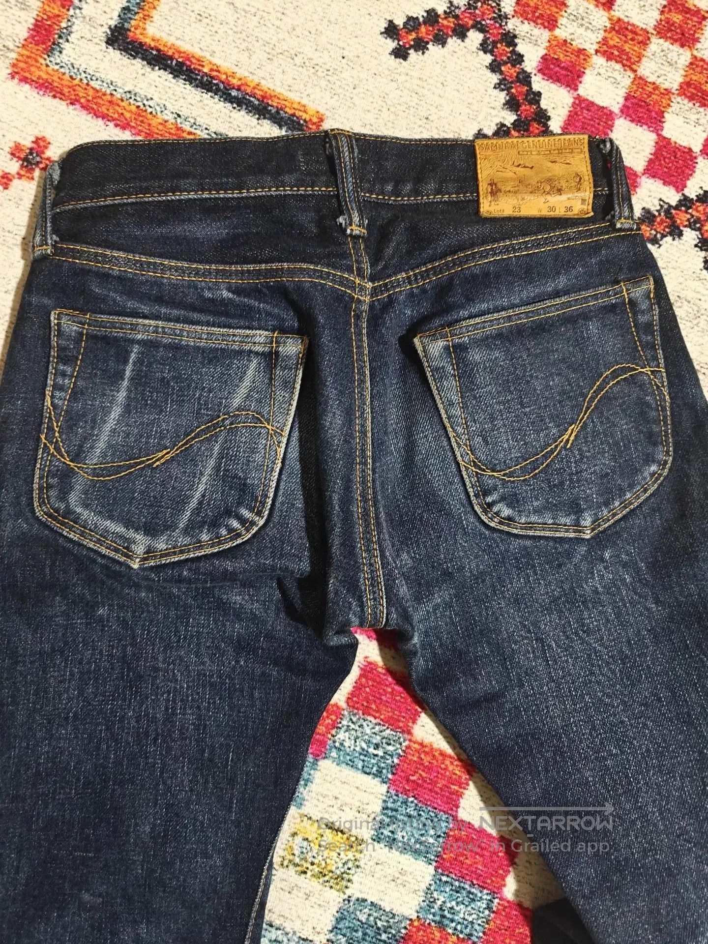 Samurai Jeans Samurai Jeans S003JP 21OZ Denim. Size US 30 / EU 46 - 6 Thumbnail