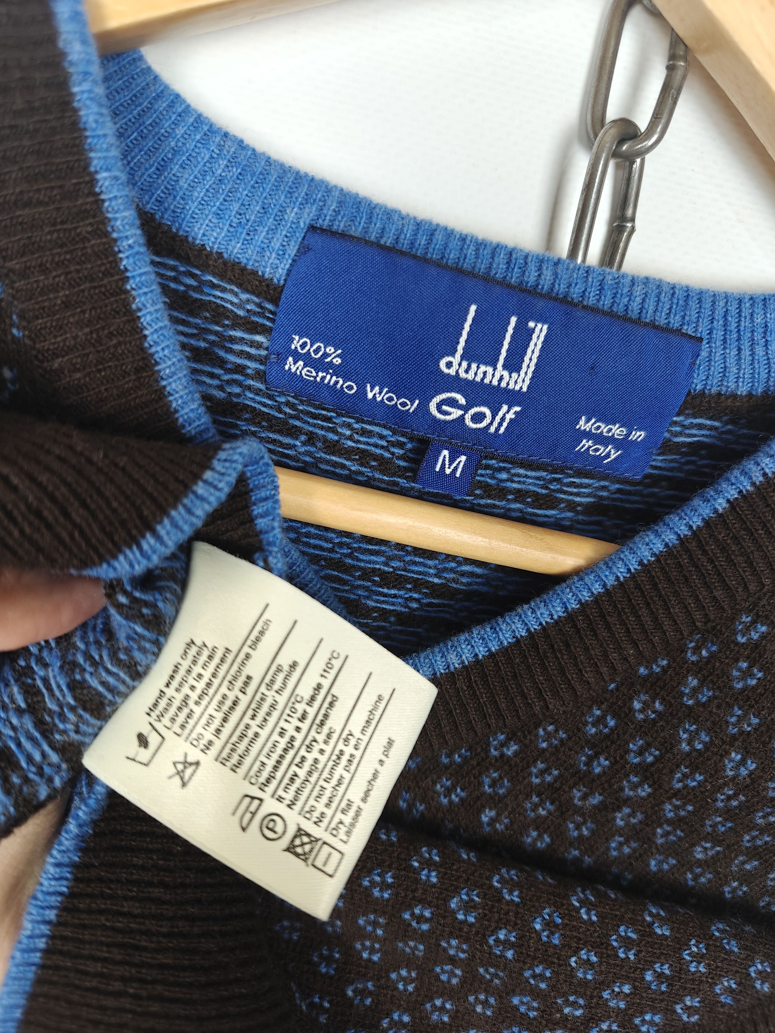 Alfred Dunhill Dunhill Golf Sweater Vest Golf Wool Italy size M Size US M / EU 48-50 / 2 - 7 Thumbnail