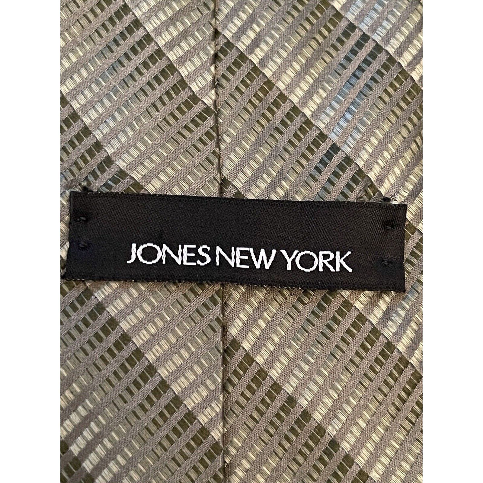 Jones New York Jones New York 100% Imported Silk Men’s Neck Tie Made In USA Size ONE SIZE - 8 Thumbnail