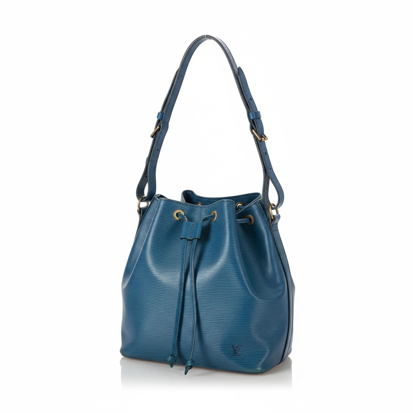 Louis Vuitton Louis Vuitton - Blue Epi Leather Bucket Bag Size ONE SIZE - 1 Thumbnail