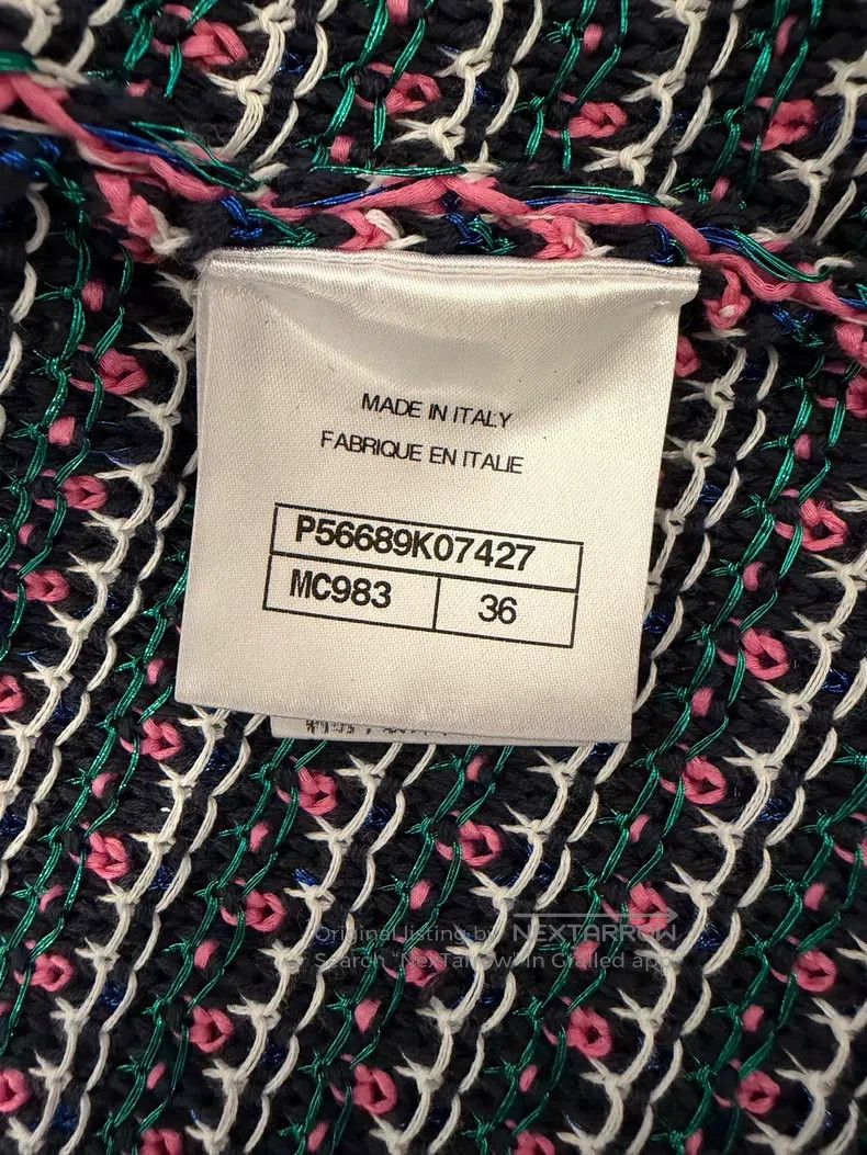 Chanel Chanel Data centre knitting cardigan coat Size XS / US 0-2 / IT 36-38 - 6 Thumbnail