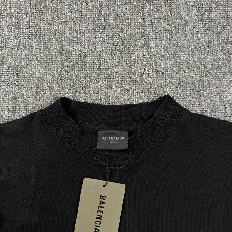 Balenciaga Balenciaga Black Bitcoin Pattern Short Sleeve Size US S / EU 44-46 / 1 - 2 Thumbnail