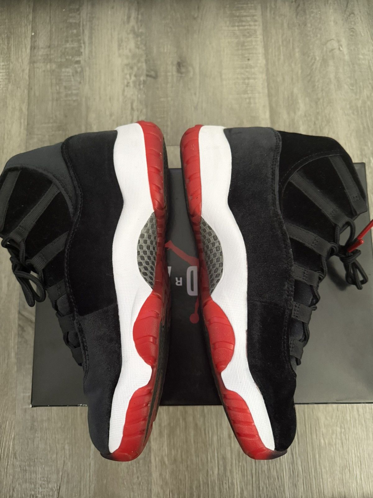 Jordan Brand JORDAN 11/ XI BRED VELVET Size US 10 / IT 40 - 3 Thumbnail