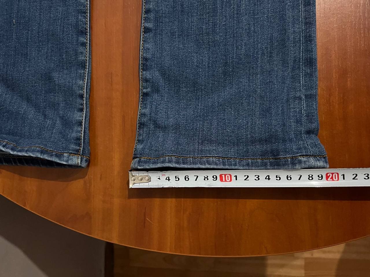 Frame $299 FRAME LE MINI ICON BOOT JEANS WOMENS SIZE 27 BLUE MID Size US 27 - 16 Thumbnail