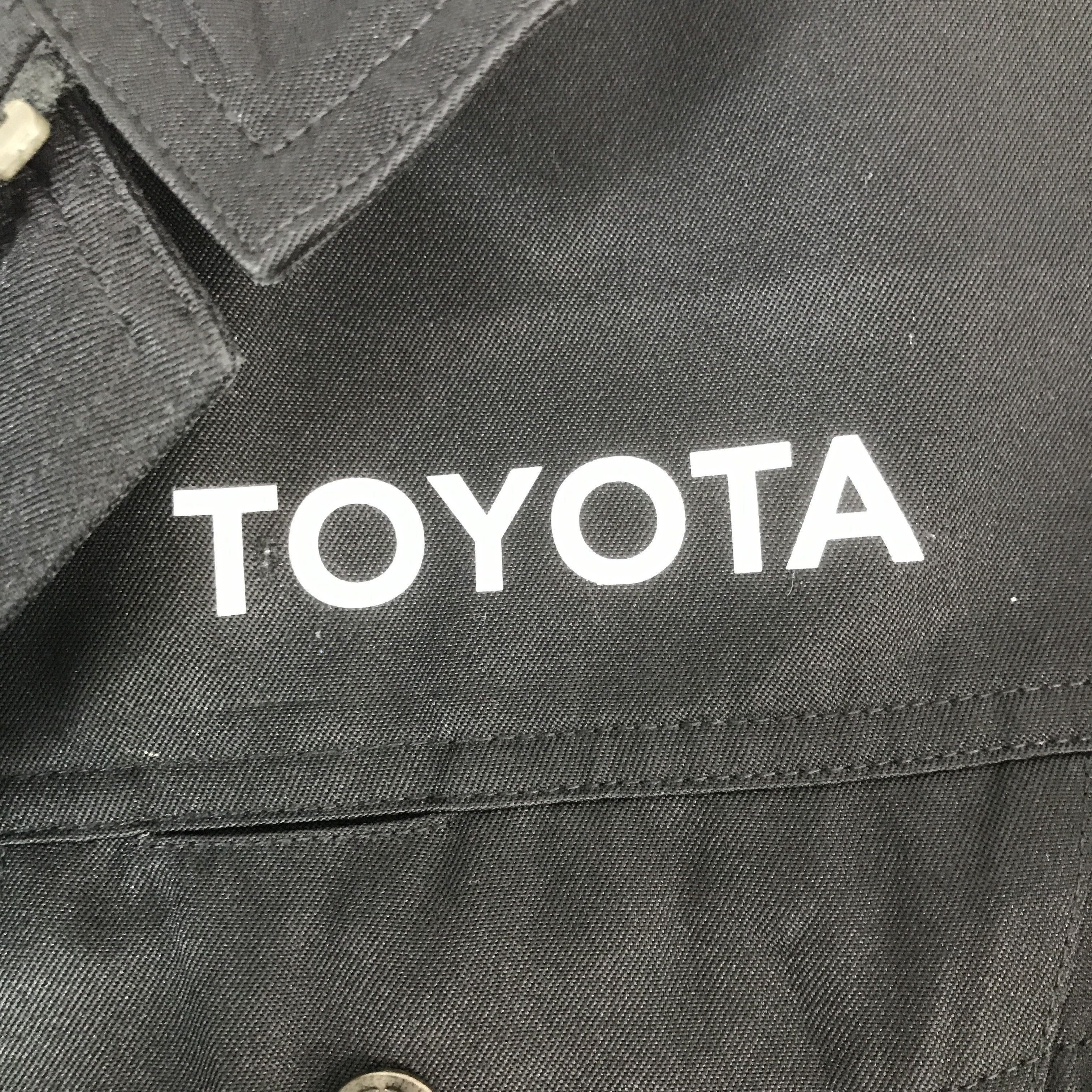 Japanese Brand × Sports Specialties Vtg Toyota Racing Black uniform japan custom workers Jacket Size US L / EU 52-54 / 3 - 12 Thumbnail
