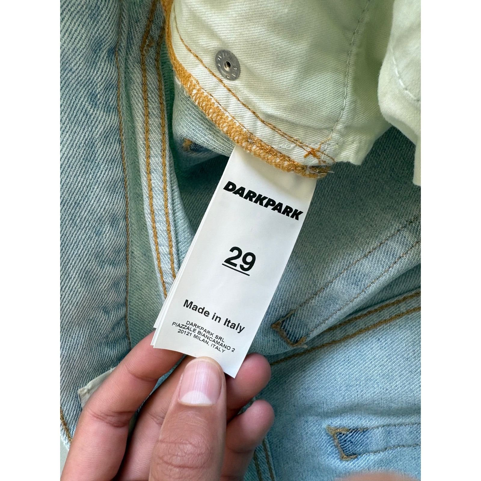 Other Darkpark green acid wash jeans Size US 29 - 6 Thumbnail