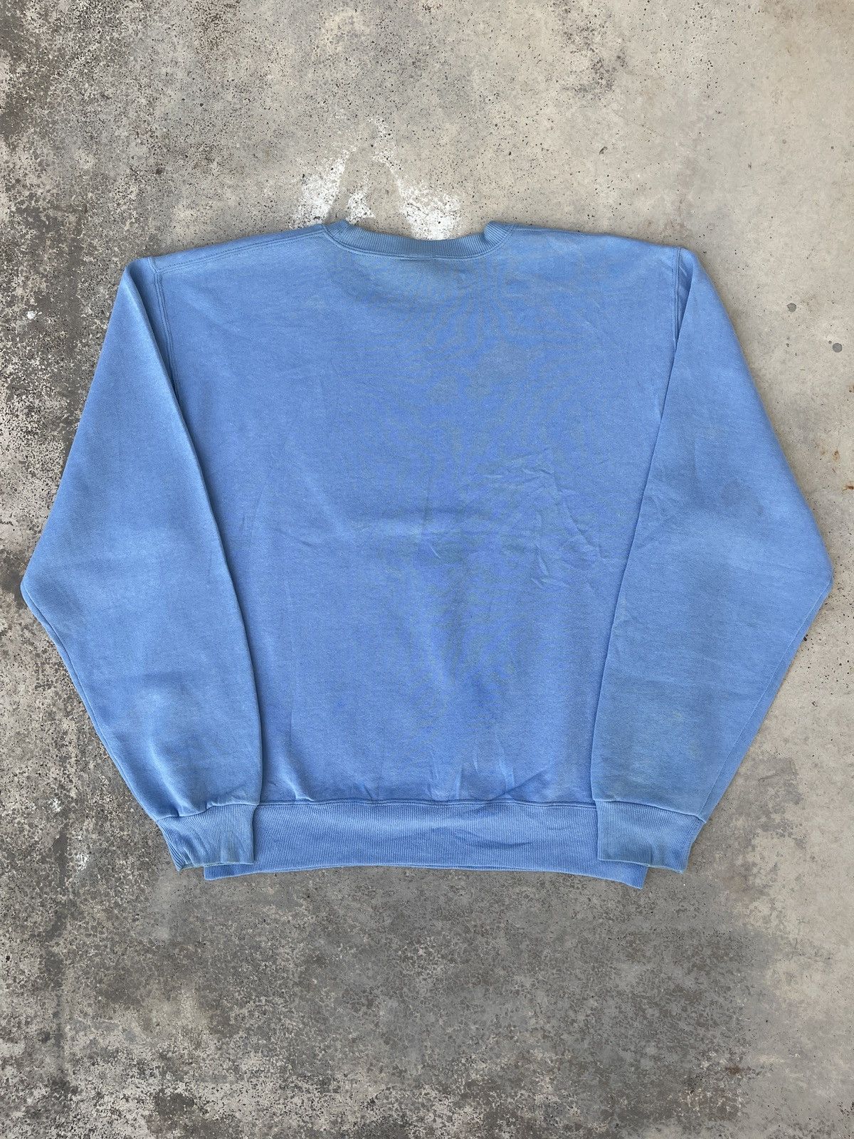 Russell Athletic × Vintage 90s Russell Athletic Blank Sweatshirt Size US L / EU 52-54 / 3 - 3 Thumbnail