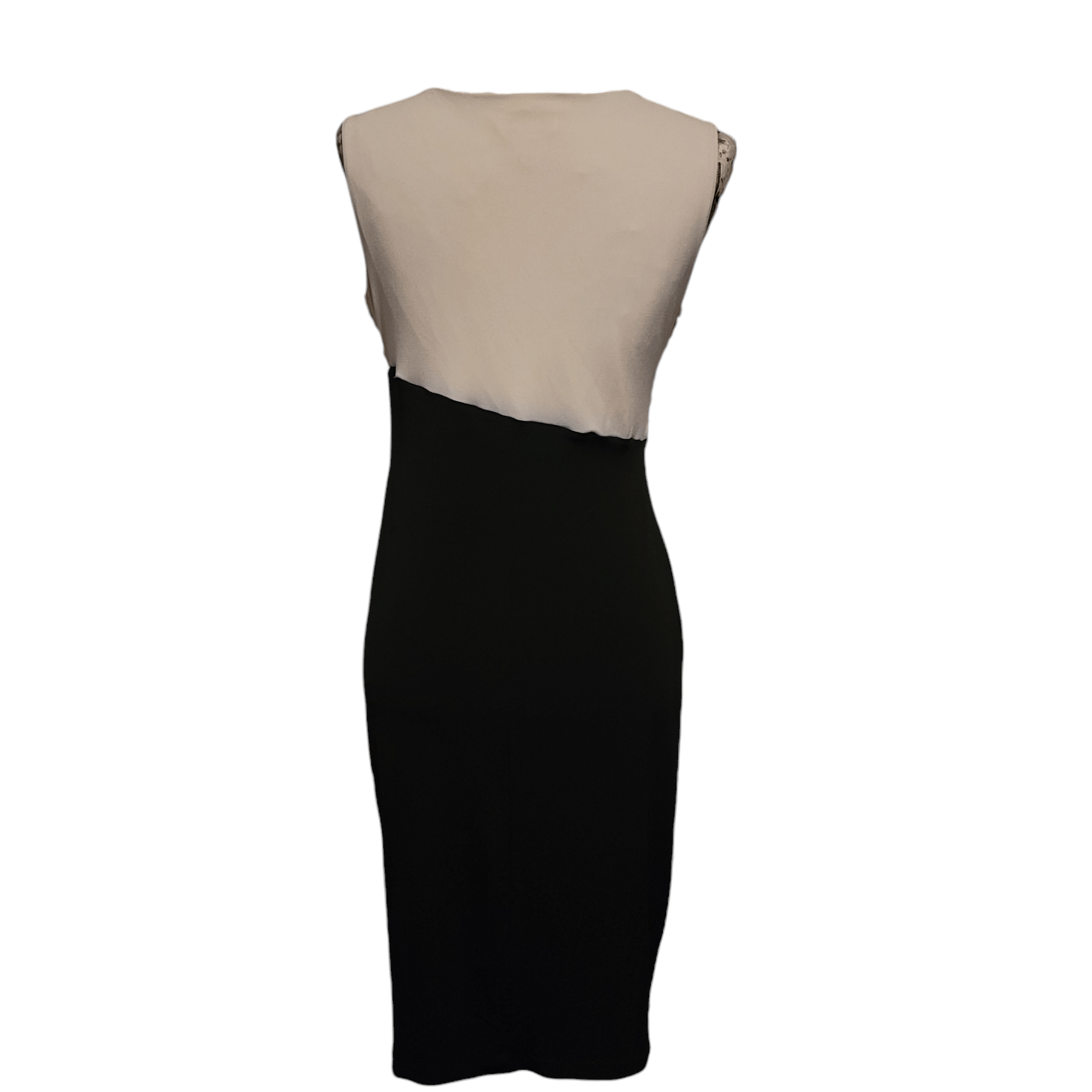 NBDN Nobrandedon Enfocus Blush Rosettes Sequins Black Gathered Stretchy Dress Size M / US 6-8 / IT 42-44 - 6 Thumbnail