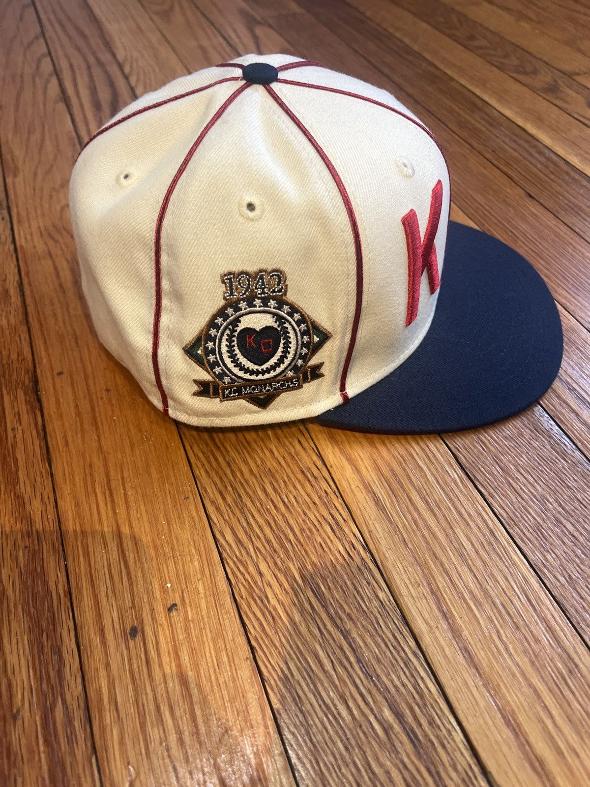 New Era × Vintage Vintage Kansas City monarchs fitted hat Size ONE SIZE - 2 Thumbnail