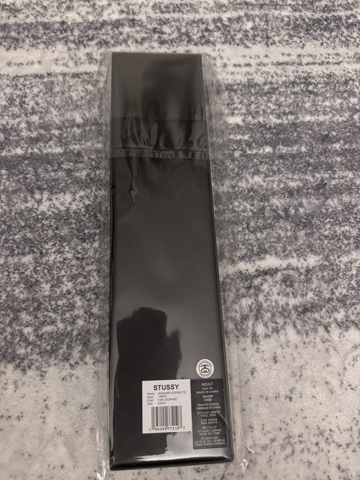 Other (NEW) Stussy JACQUARD LEOPARD TIE Size ONE SIZE - 3 Thumbnail