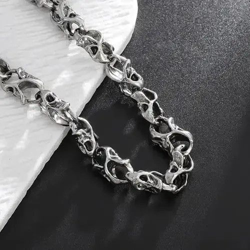 Other Personality Punk Cool Skull Pants Chain Keychain Size ONE SIZE - 4 Thumbnail