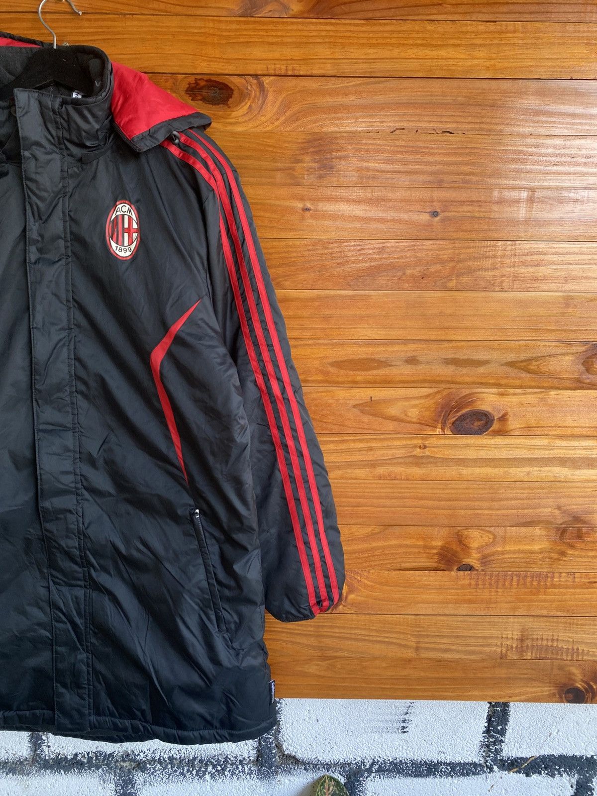 Adidas Vintage Adidas AC Milan UEFA Champions League ClimaWarm Size US M / EU 48-50 / 2 - 6 Thumbnail