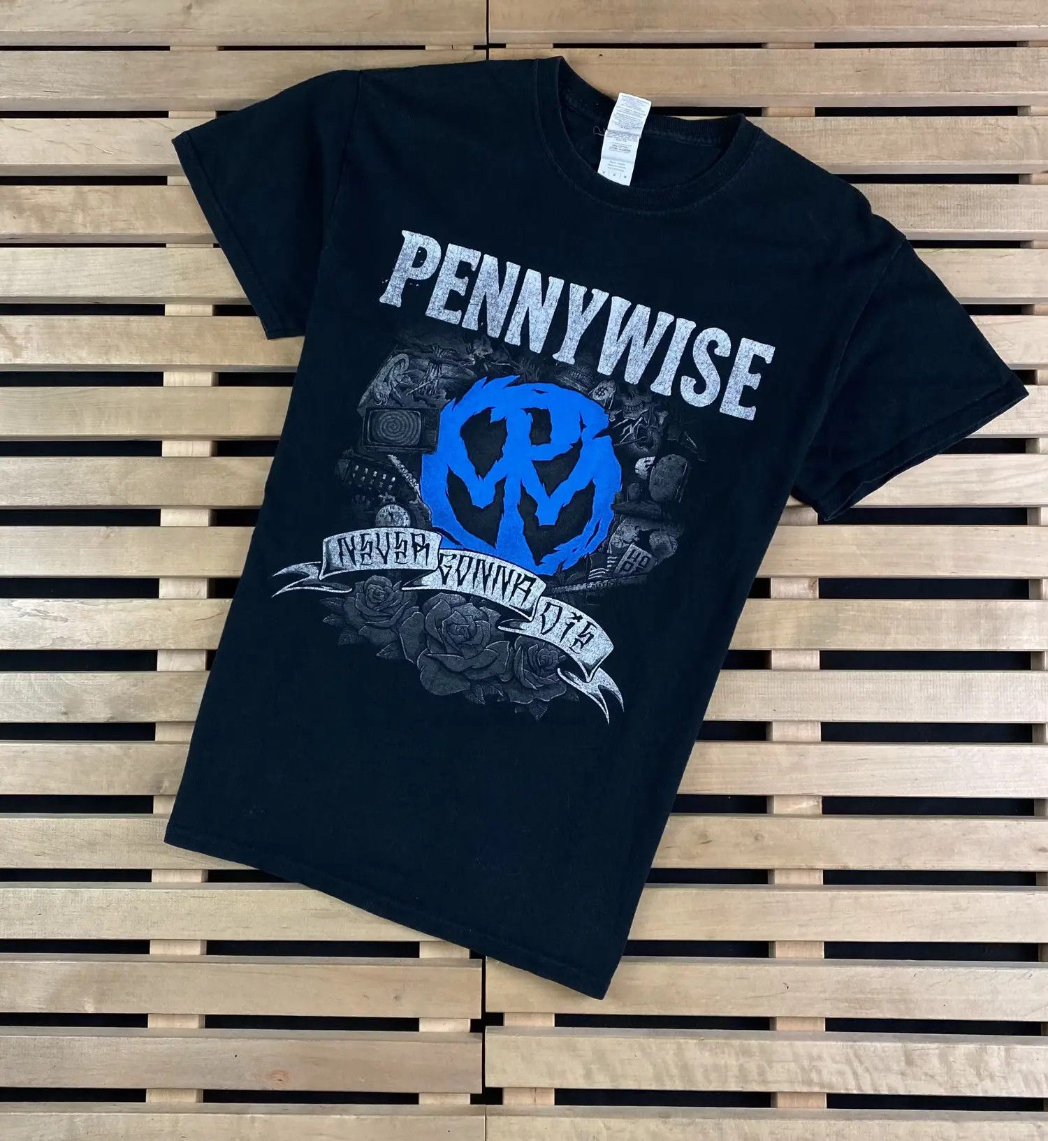 Band Tees Mens Vintage T Shirt Pennywise Size M Size US M / EU 48-50 / 2 - 1 Thumbnail