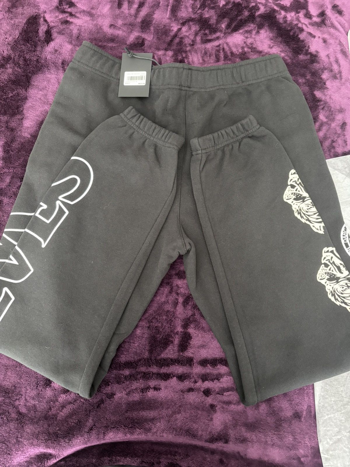Darc Sport Darc Sport Hardcore She Post Lounge Sweatpants – Black (M) Size 30" / US 8 / IT 44 - 4 Thumbnail