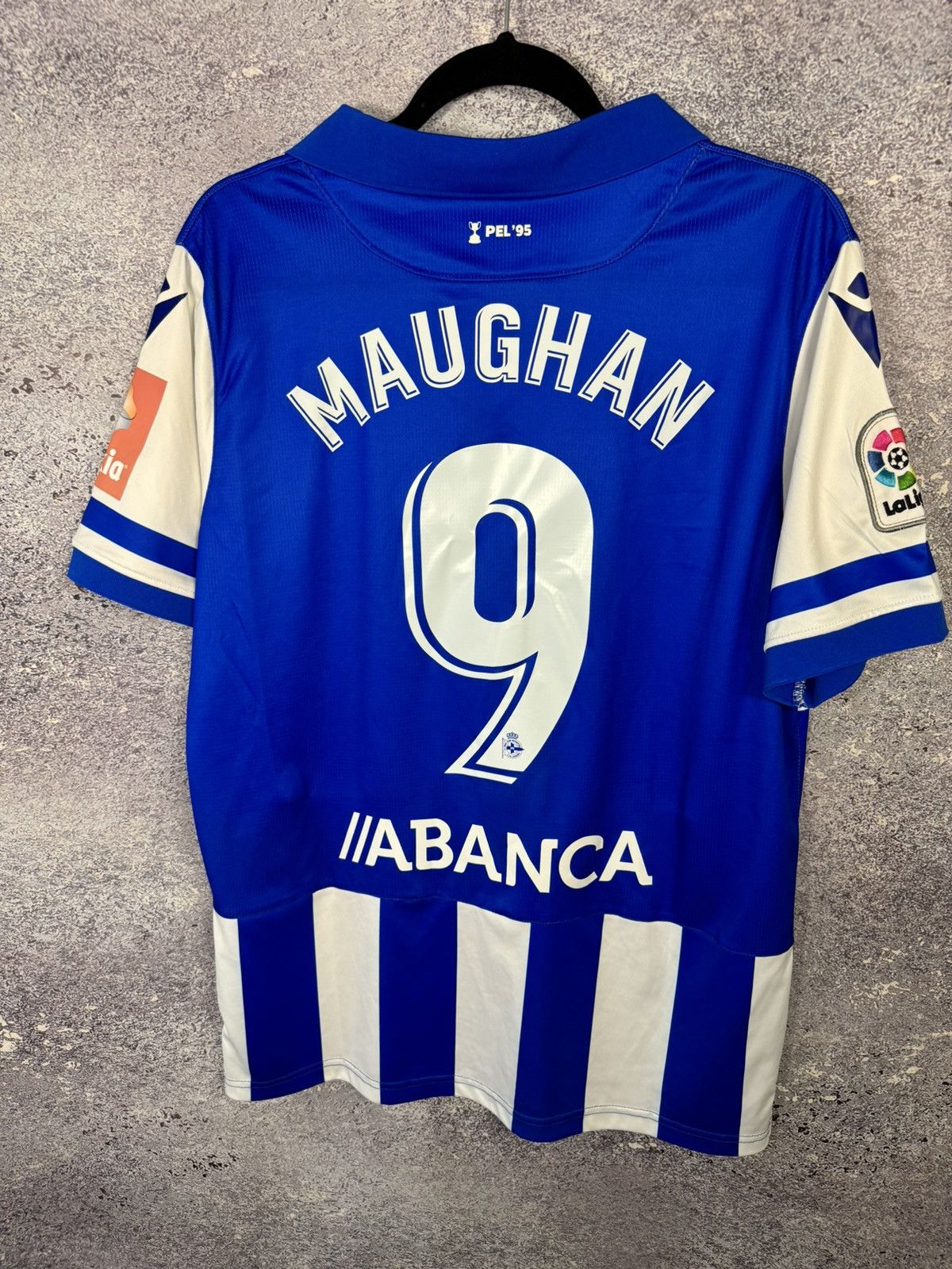 Macron × Vintage Deportivo de La Coruna 2020/21 Macron Soccer Jersey Size US L / EU 52-54 / 3 - 14 Thumbnail