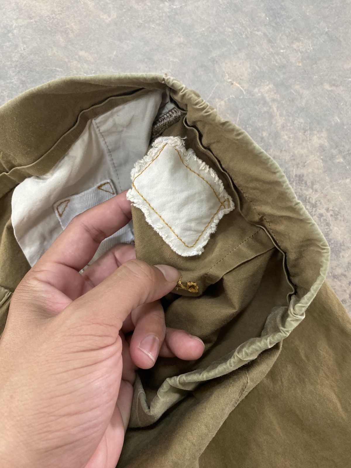 45rpm VINTAGE 45RPM SLIM FIT CHINOS KHAKI PANTS Size US 28 / EU 44 - 8 Thumbnail