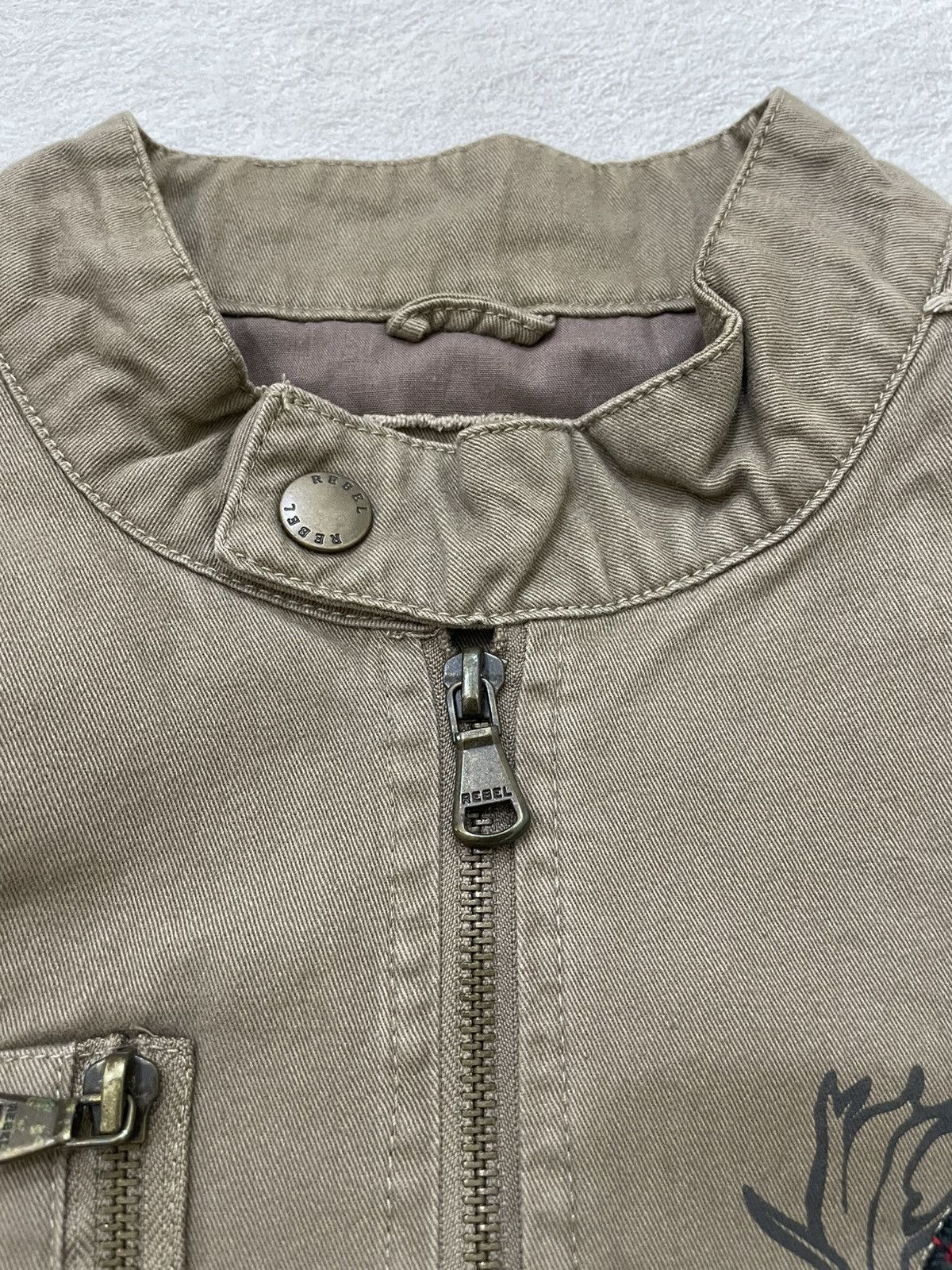 Japanese Brand 2000s Japan Archived Utility Jacket Patch Skull Kapital Y2K Size US L / EU 52-54 / 3 - 5 Thumbnail