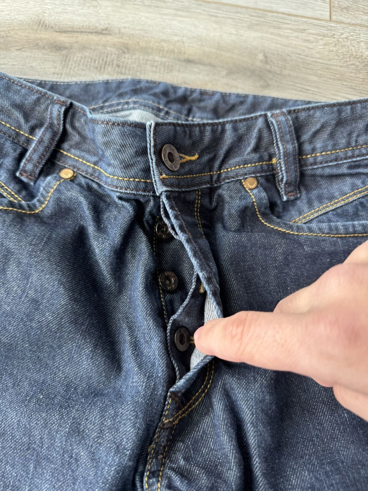 Diesel Diesel Iakop Y2k Mens Straight Jeans Size US 32 / EU 48 - 10 Thumbnail