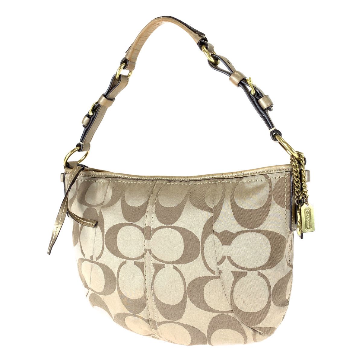 Coach Coach Coach Signature Canvas/Leather Shoulder Bag 12675 Canvas Crossbody Bag 12675 in Good Condition Size ONE SIZE - 1 Thumbnail