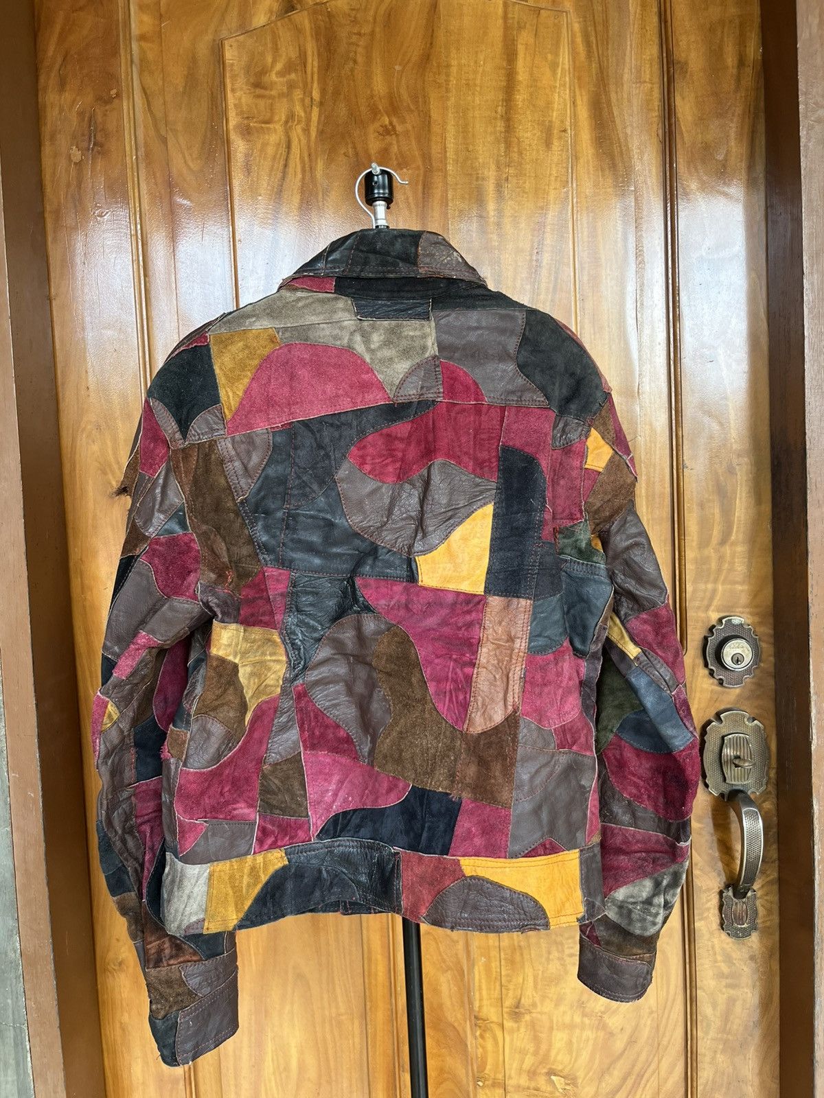 Vintage Vintage 60s-80s Patchwork Leather and suede jacket Size US S / EU 44-46 / 1 - 3 Thumbnail