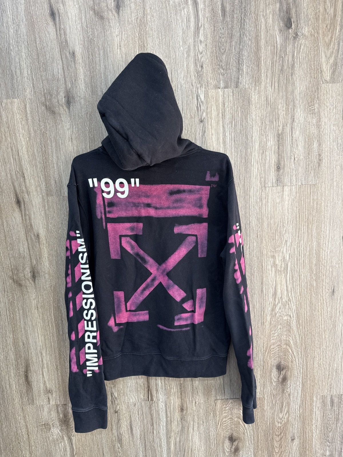 Off-White Off White Impressionism Hoodie Size US S / EU 44-46 / 1 - 6 Thumbnail