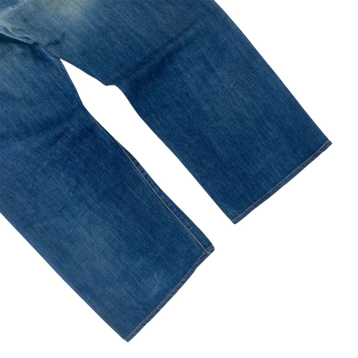 Evisu DISTRESSED EVISU SELVEDGE BUCKLE BACK JEANS Size US 37 - 11 Thumbnail