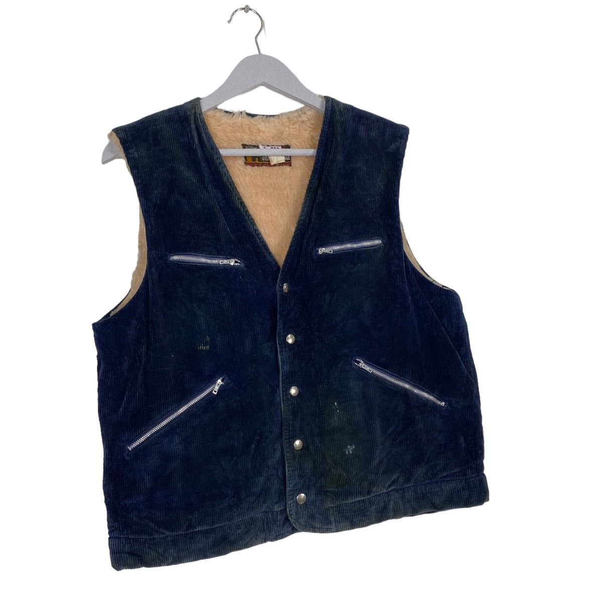 Japanese Brand Shahaiguan Japanase Sherpa Lining Vest Size US M / EU 48-50 / 2 - 3 Thumbnail