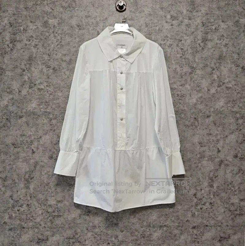 Chanel White Cotton Dress for Women .