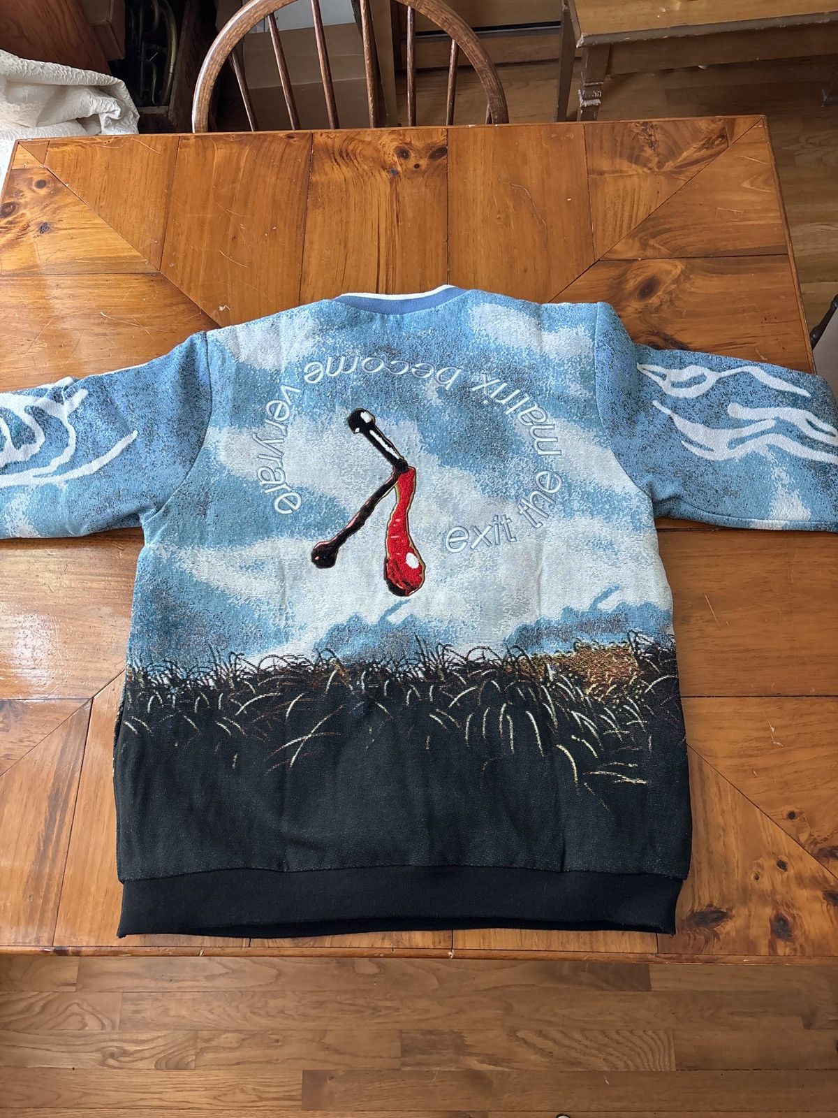 Other VERYRARE Crucified//Butterfly Jacquard Crewneck Size US S / EU 44-46 / 1 - 4 Thumbnail