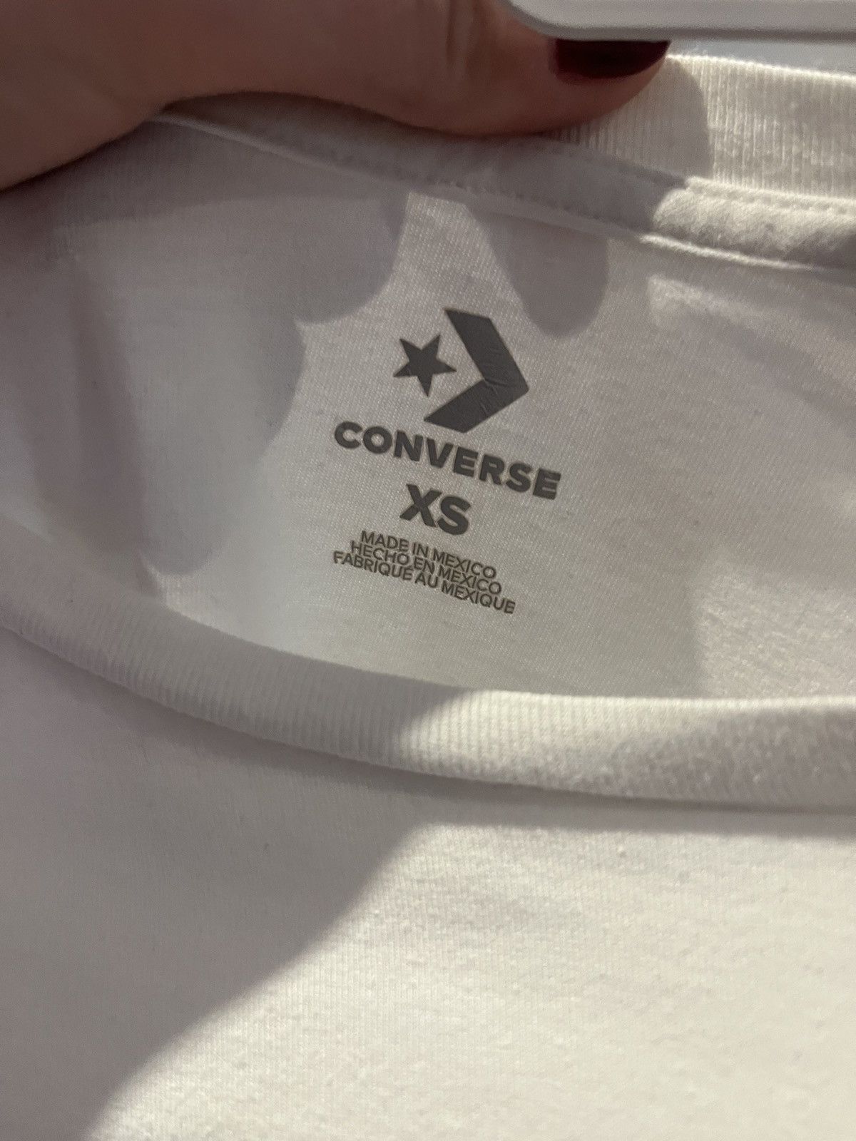 Converse Black/white converse shirt Size US M / EU 48-50 / 2 - 2 Thumbnail