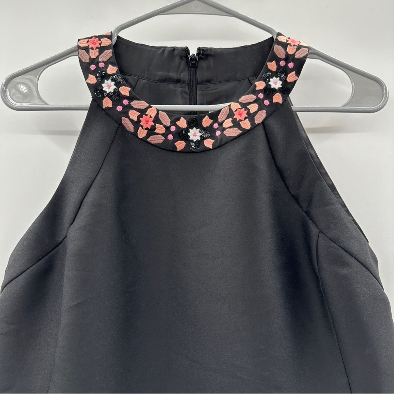 Kate Spade Kate Spade Dress By The Pool Black Mosaic Floral Shift Dress Size L / US 10 / IT 46 - 4 Thumbnail