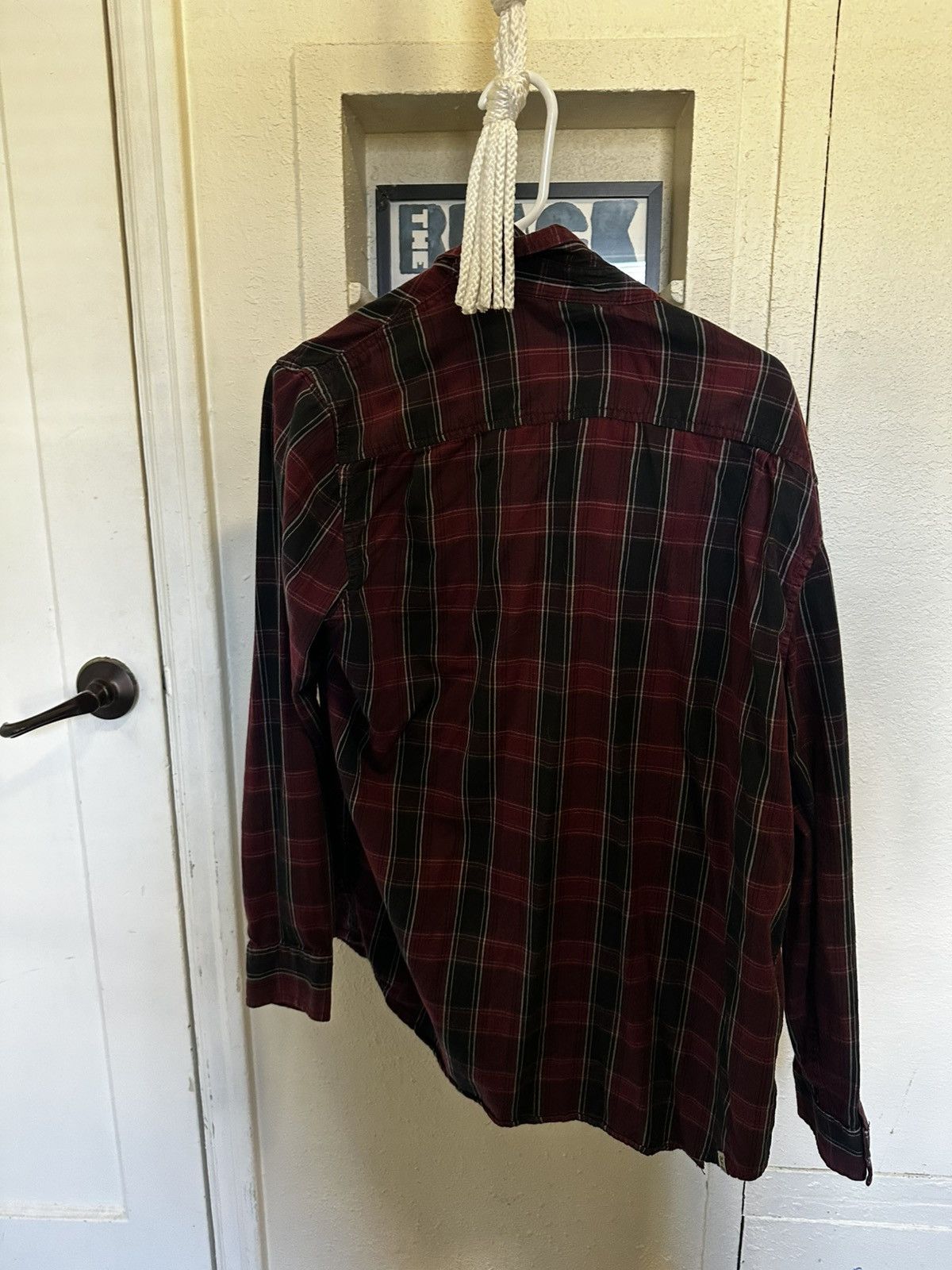 Vans Vans Black/Red Causal Flannel Size US M / EU 48-50 / 2 - 3 Thumbnail