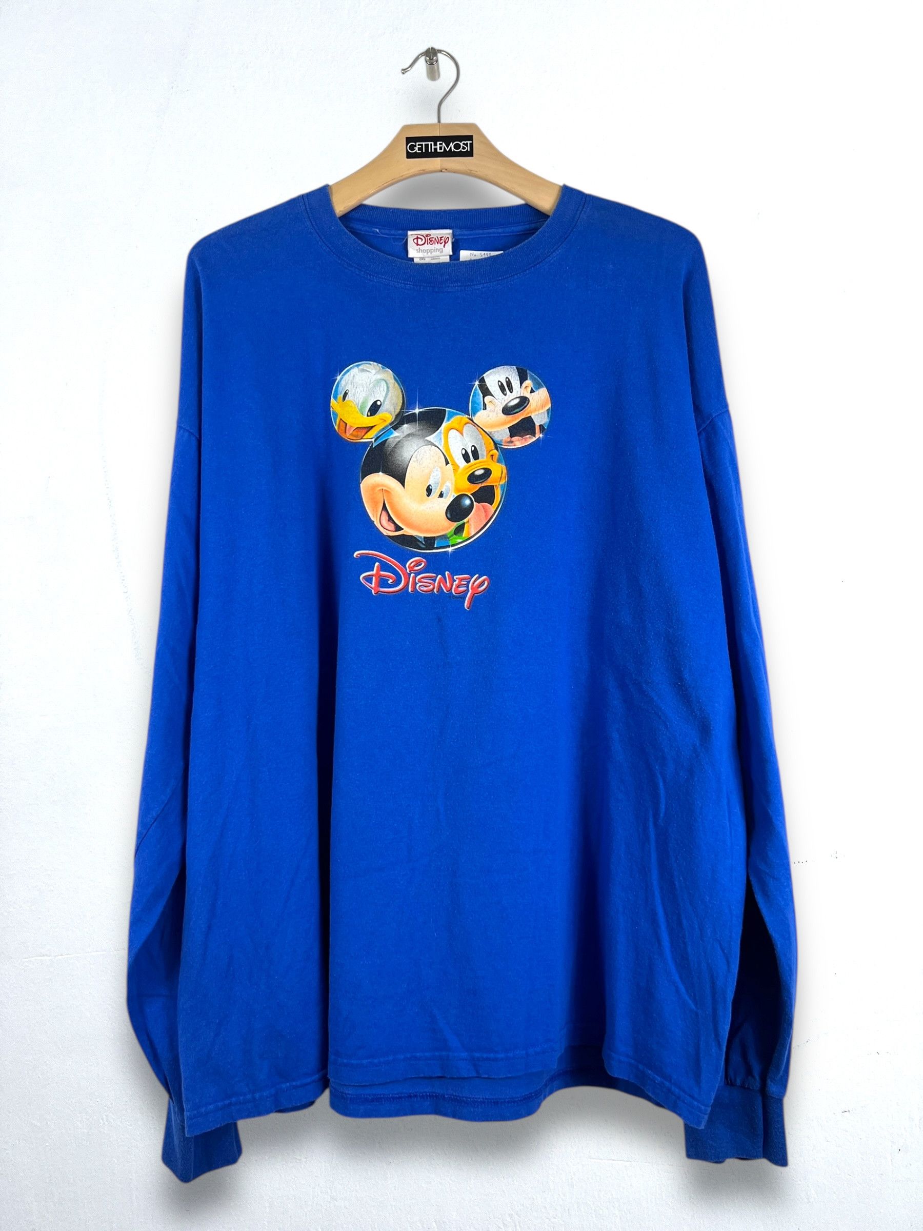 Vintage No.5188 Vintage Disney L/S Graphic Tee (XXL) Size US XXL / EU 58 / 5 - 1 Thumbnail