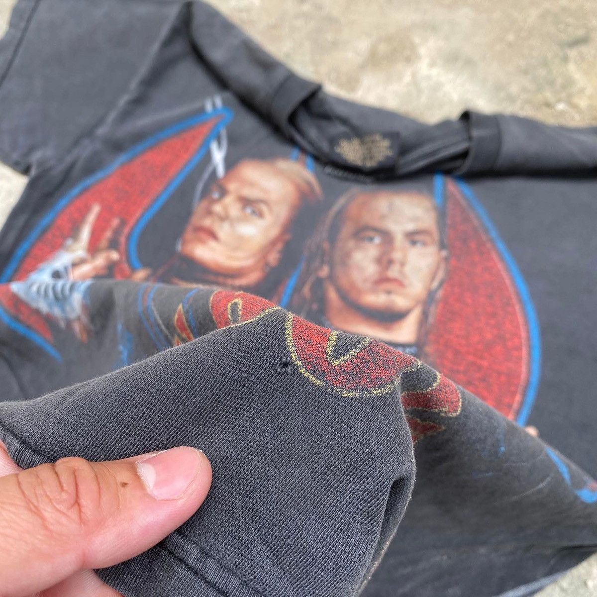 WWE RARE ‼️ Hardy Boyz Size US S / EU 44-46 / 1 - 6 Thumbnail