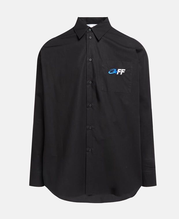 Off-White Long-sleeved shirt - regular fit Size US M / EU 48-50 / 2 - 1 Preview