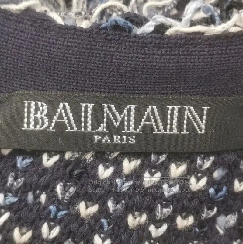 Balmain Balmain Multicolor Cotton Blend Dress for Women . Size XS / US 0-2 / IT 36-38 - 4 Thumbnail
