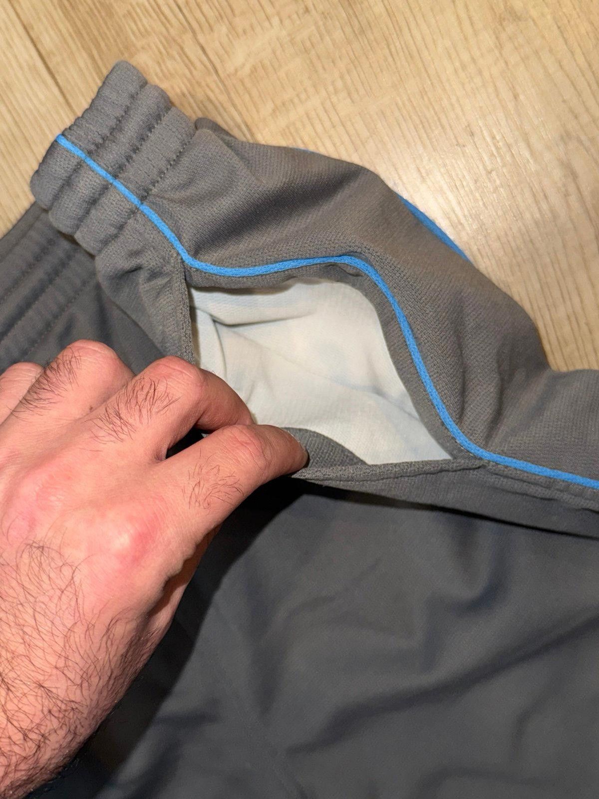 Reebok Reebok Gray/Blue Hoop Mesh Shorts Mens XL Y2K Rare 90s Size US 36 / EU 52 - 2 Thumbnail