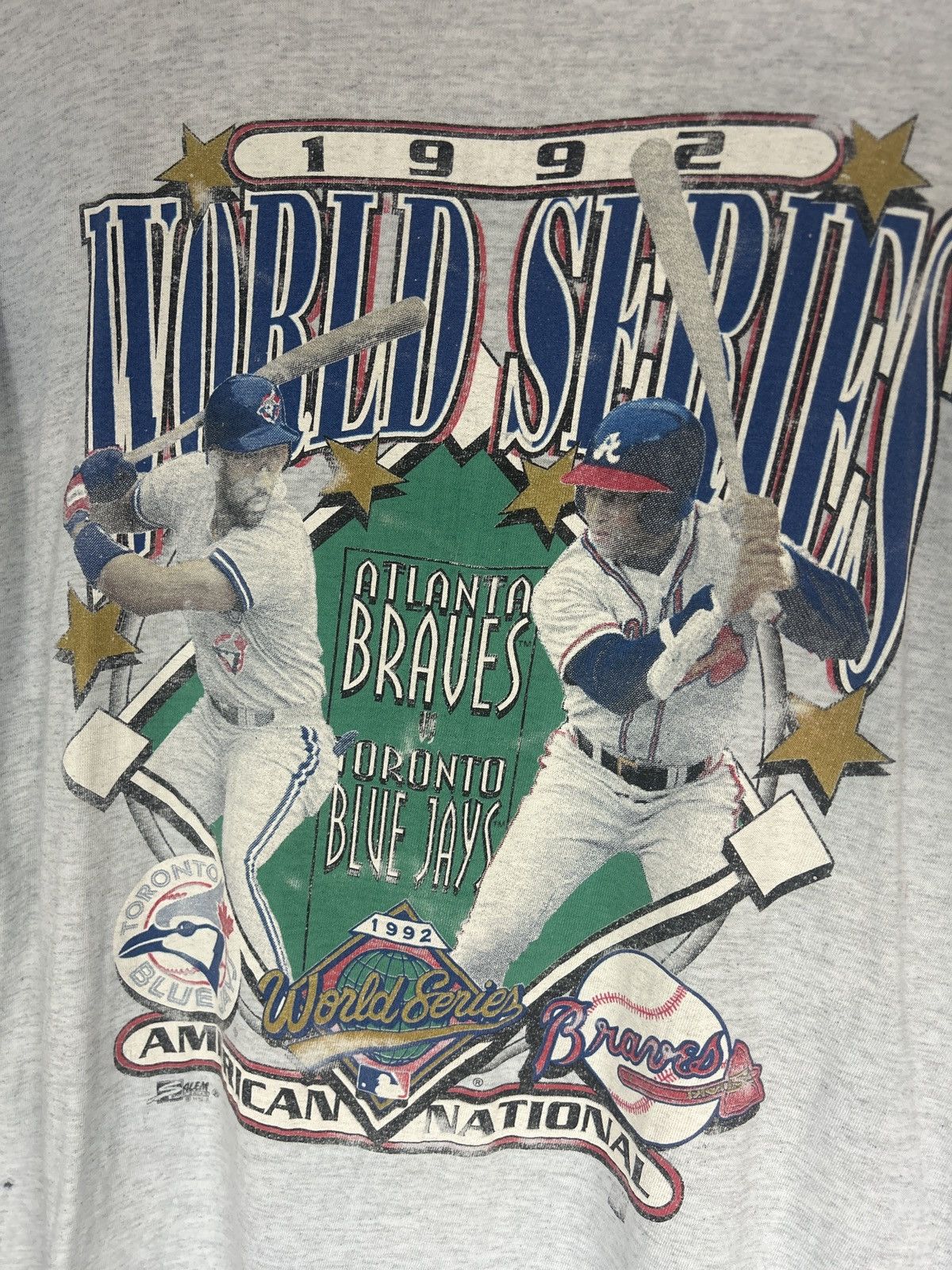 MLB × Vintage Vintage 1992 World Series Blue Jays vs Braves MLB Tee Size US L / EU 52-54 / 3 - 2 Thumbnail