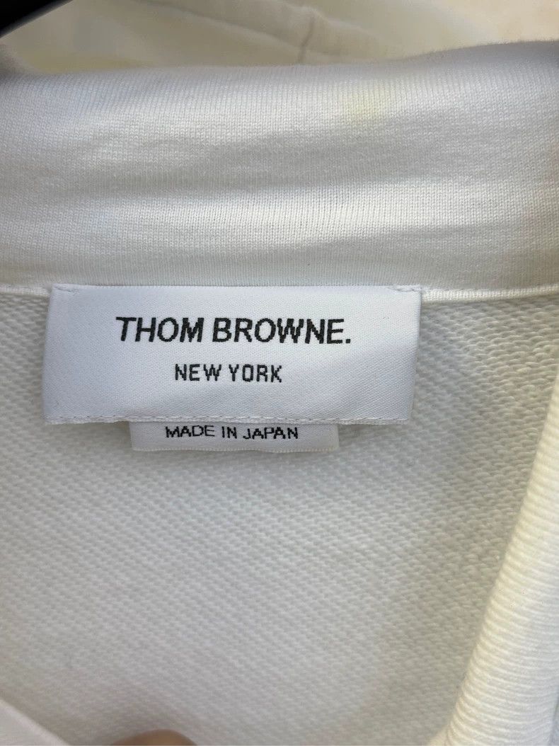 Thom Browne Thom Browne Zipper hoodie Size US L / EU 52-54 / 3 - 5 Thumbnail